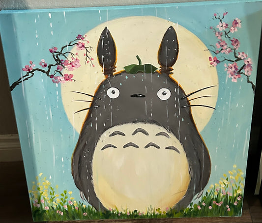 Rain with Totoro